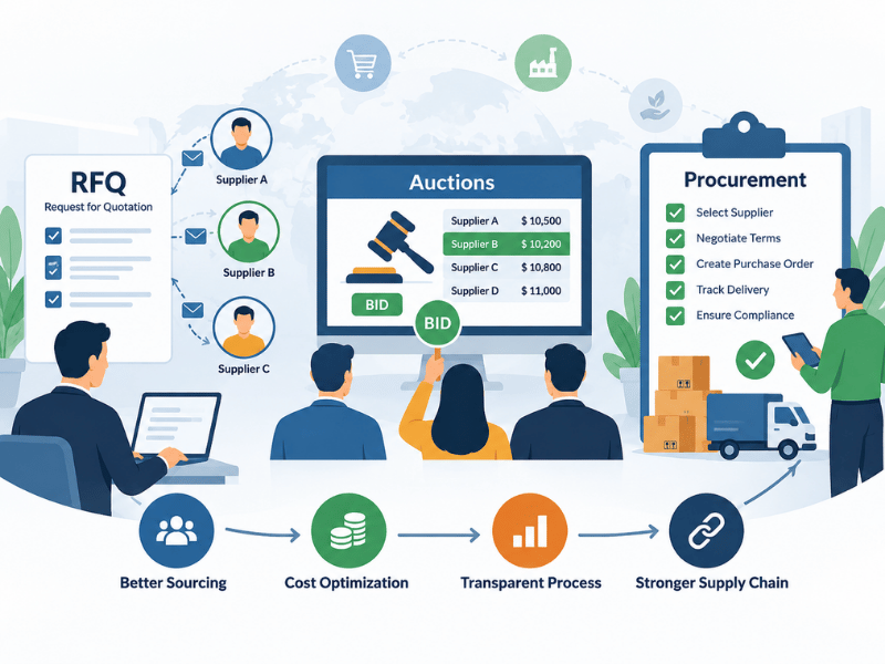 RFQ, Auctions & Procurement Slide 1